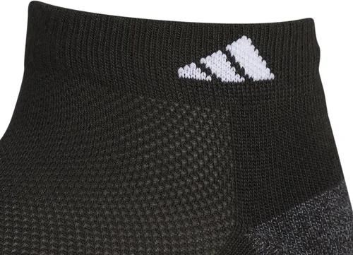 Vista 3 de adidas Calcetines atléticos acolchados de corte bajo (6 pares) para niños, niños y niñas por debajo del tobillo, tela duradera