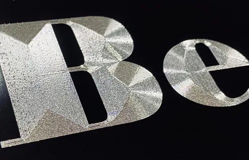 Vista 2 de BE Kind Car Tag Diamond Etched en placa de matrícula de aluminio, gran idea de regalo