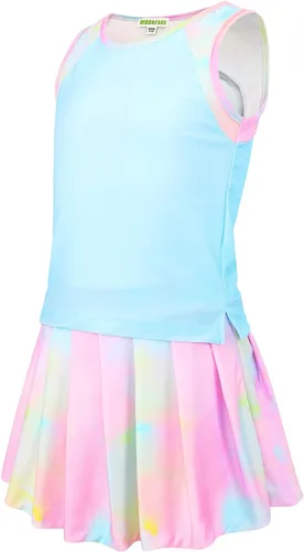 Vista 4 de MODAFANS Conjunto deportivo de camiseta sin mangas y pantalón corto para niñas