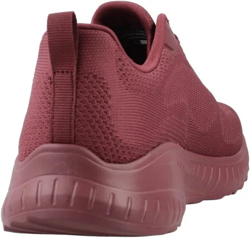 Vista 3 de BOBS de Skechers - mocasines sin agujetas y a la moda para mujer, de felpa, pantuflas/mocasines Plum Engineered Knit