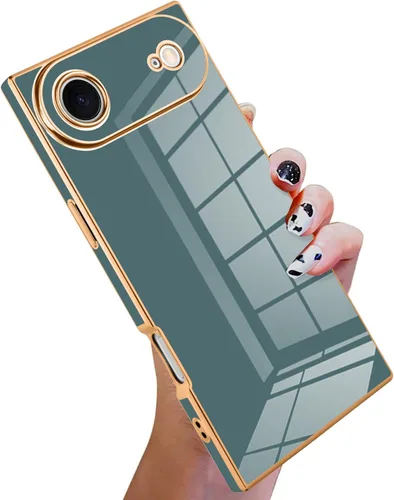 Vista 170 de KANGHAR Funda compatible con iPhone 12 de lujo con bonito diseño galvanizado, carcasa de cuerpo completo, antiarañazos, a prueba de golpes, funda