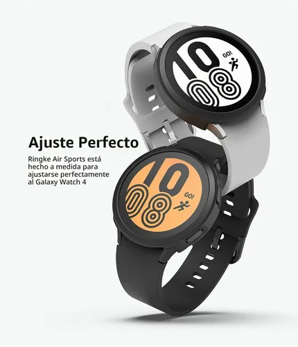 Vista 3 de Ringke - Funda para Samsung Galaxy Watch 4 de 1.732 pulgadas (1.732 in), color negro