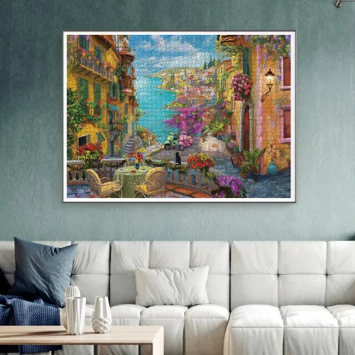 Vista 2 de Anatolian Puzzle - Amalfi, Rompecabezas de 4000 piezas, #5207