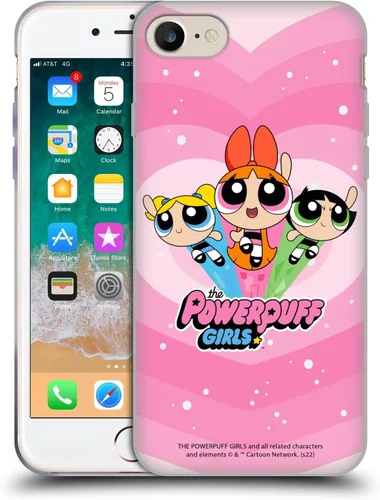 Vista 60 de Head Case Designs Funda de gel suave con licencia oficial de The Powerpuff Girls Blossom Graphics compatible con Apple iPhone 7 Plus/iPhone 8 Plus