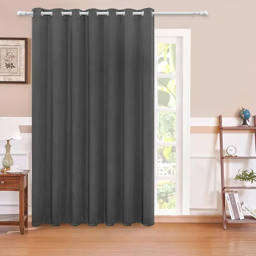 Vista 152 de MYSKY HOME Cortinas Aqua para Armario para Entrada Cortina Opaca para Puerta para Sala de Estar Cortina Oscurecedora de Habitación con Ojales
