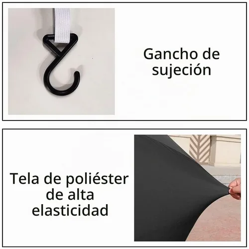Vista 4 de Funda para motocicleta interior, suave, elástica y a prueba de polvo, compatible con todas las motocicletas, 96 pulgadas