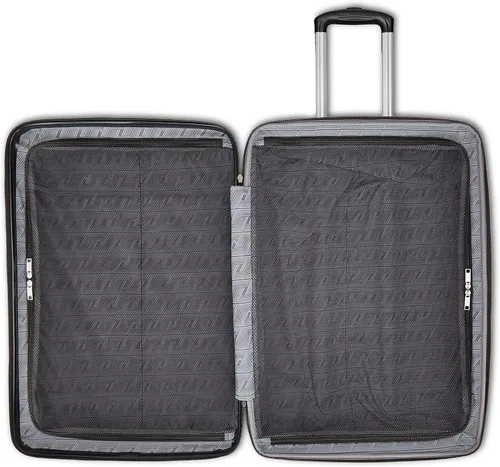 Vista 2 de Samsonite Evolve Se Hardside Equipaje expandible con ruedas giratorias dobles, negro ( Bass Black ), Evolve Se Hardside - Equipaje expandible