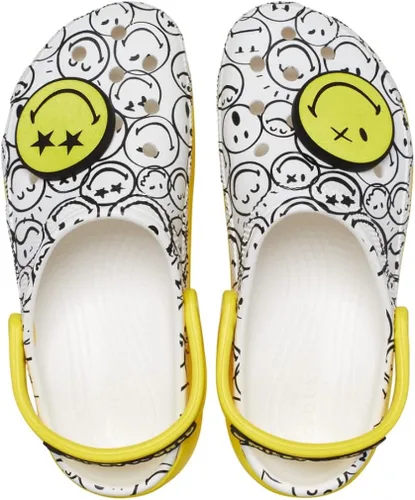 Vista 9 de Crocs Zappos Print Lab SmileyWorld Classic Platform Clog