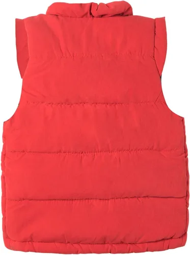Vista 2 de LittleSpring Chaleco acolchado de invierno para niñas, chaleco acolchado ligero, ropa de abrigo cálida