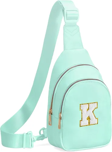Vista 112 de Regalos de cumpleaños Viverte para niñas de 7, 8, 9, 10, 11, 12, 13 años, pequeño bolso cruzado de hombro con inicial, bolso cruzado de hombro