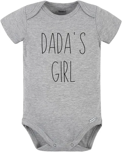 Vista 3 de Dada's Girl Baby Bodysuit, Newborn Outfit, Baby Clothes, Gift for Children