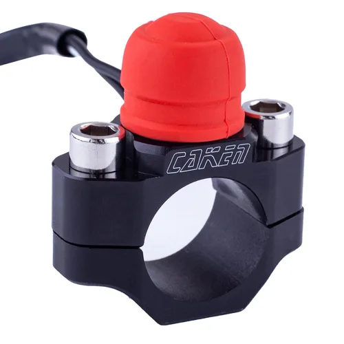 Vista 4 de CNC - Interruptor impermeable para motor de motocicleta ATV con botón de arranque, parada y apagado para motocicleta eléctrica, scooter, bicicleta