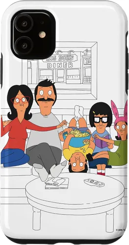 Vista 8 de Bob’s Burgers Bob Linda Gene Tina Louise Living Room Case for iPhone 17