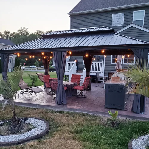 Vista 32 de Purple leaf - Gazebo para exteriores.