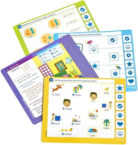 Vista 9 de hand2mind ConfiDice Getting Ready for Kindergarten, Preparación Primaria, Juegos de Aprendizaje para Kindergarten, Aprendizaje de Niños Pequeños