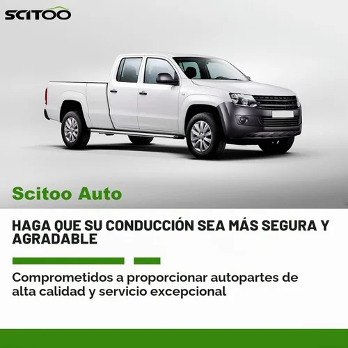 Vista 5 de SCITOO Kit de suspensión delantera, brazo de control superior, barra de acoplamiento exterior interior, barra estabilizadora, articulación de rótula