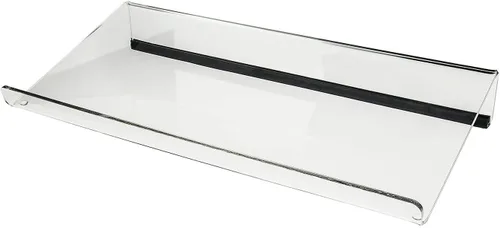 Vista 4 de Source One - Soporte para teclado inclinado, de alta calidad, para acrílico transparente ergonómico (compacto)