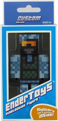 Vista 15 de EnderToys Figura de Acción Noob de Traje de Cumpleaños