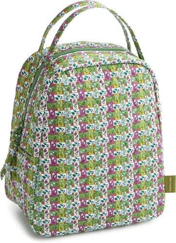 Vista 17 de Vera Bradley Bolsa de almuerzo premium para mujer (algodón)