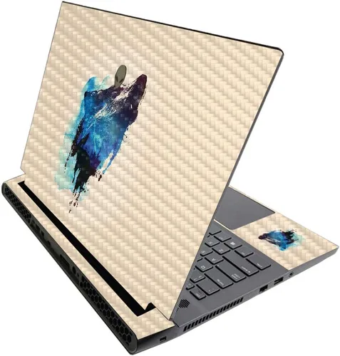 Vista 78 de MightySkins - Skin brillante con purpurina para Alienware M17 R3 (2020) y M17 R4 (2021) - Diversión de los años 90 Acabado duradero con purpurina