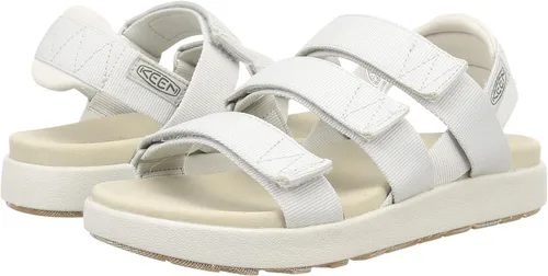 Vista 7 de KEEN Elle Sandalias de punta abierta con plataforma elástica para mujer, Negro (BlackVapor)