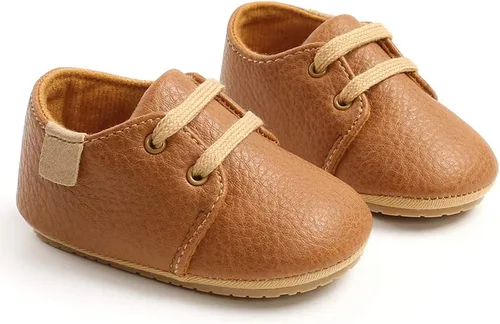 Vista 4 de Timatego Botas de nieve para bebés, niños y niñas, antideslizantes, suela suave, zapatos de invierno cálidos para bebés de 0 a 18 meses