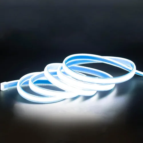 Vista 12 de Tira de luz LED 3000K AC 110V 1M Iluminación impermeable 110 voltios Tira de luz LED COB enchufable 1 metro Blanco cálido para iluminación
