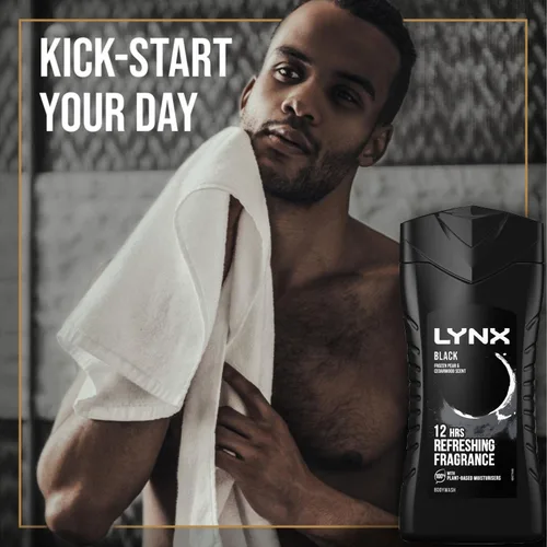 Vista 6 de Lynx Gel de ducha negro, 8.5 fl oz