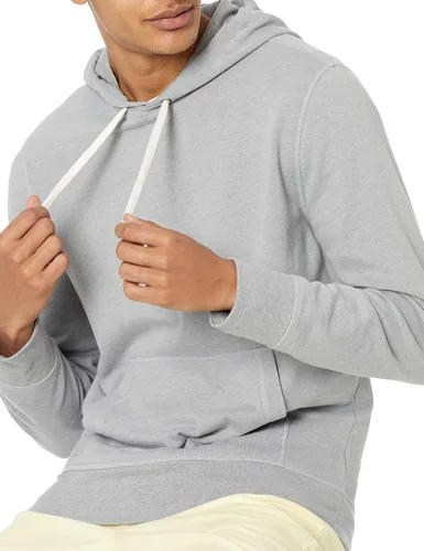 Vista 3 de Tienda Essentials Sudadera ligera de rizo francés con capucha para hombre