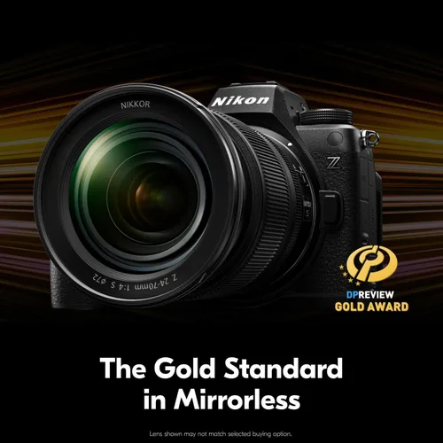 Vista 2 de Nikon Z6 III con lente de 24-70 mm f/4 Cámara sin espejo de fotograma completo para fotos fijas/vídeo con grabación interna RAW de 6K/60p