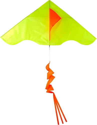 Vista 3 de in The Breeze Colorblock Delta Kites with Twister Tails
