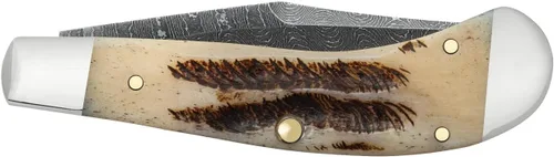 Vista 3 de Case Cubiertos CA77465: Saddlehorn Vintage Bone