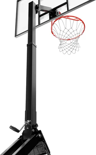 Vista 4 de Spalding Momentous EZ Assembly Portable Adjustable Outdoor Basketball Hoop – Assembles in 30 Minutes or Less
