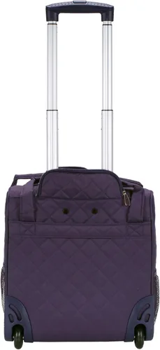 Vista 36 de Rockland Melrose - Maleta con ruedas, de porte vertical, para caber debajo del asiento, Rojo), BF31-RED