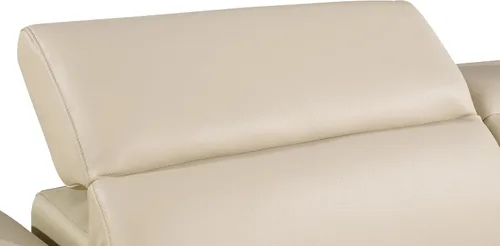 Vista 8 de Blackjack Furniture Mario - Sofá biplaza reclinable de cuero italiano de grano superior con reposacabezas y asientos ajustables, cargadores USB
