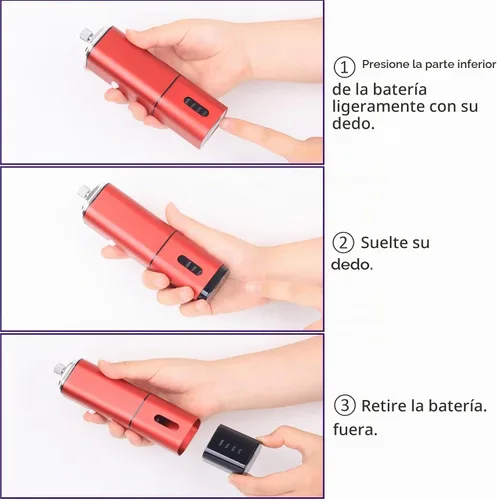 Vista 2 de Kit de aerógrafo Casubaris con compresor, kit de aerógrafo portátil recargable sin cable, pluma de aerógrafo de doble acción con parada automática