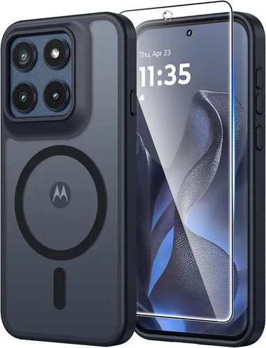 Vista 183 de FNTCASE Funda para Motorola Moto-G Stylus-5G-2024: Cubierta protectora ligera de grado militar para teléfono celular, flexible, antiamarillamiento