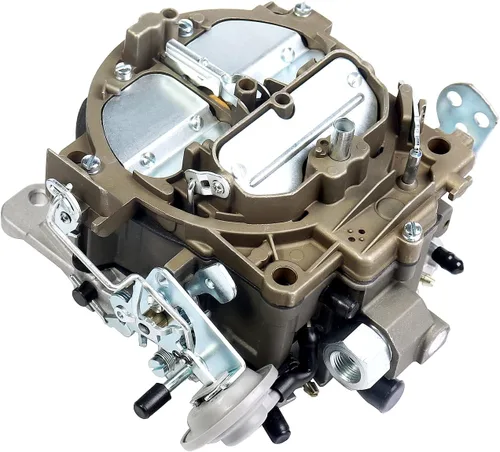 Vista 7 de Carburador Rochester Quadrajet de 4 barriles para Chevy 1966-1973 motores 327 350 427 para camiones y autos, reemplaza 1975-1979 Corvettes 1901R 750