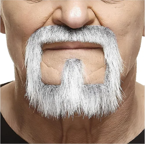Vista 52 de Mustaches Self-Adhesive Stick On Fake Handlebar for Adults Negro