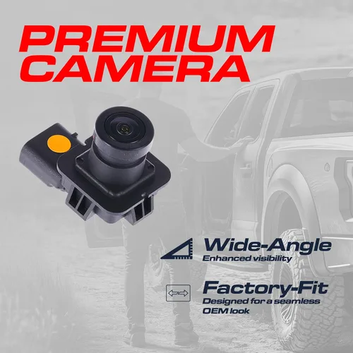 Vista 3 de Master Tailgaters Repuesto para Ford Explorer (2013-2015) Cámara de respaldo OE Parte # EB5Z-19G490-A, DB5Z-19G490-A