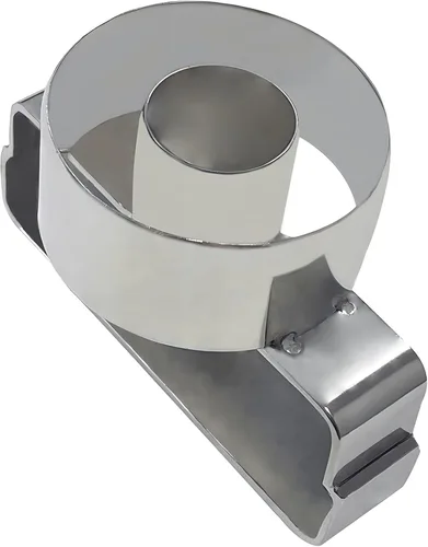 Vista 6 de Cortador de rosquillas de acero inoxidable de grado comercial de 2 pulgadas (2 pulgadas)