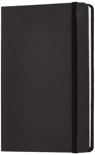 Vista 6 de Amazon Basics Cuaderno clásico de puntos, 240 páginas, negro, tapa dura, 5 x 8.25 pulgadas