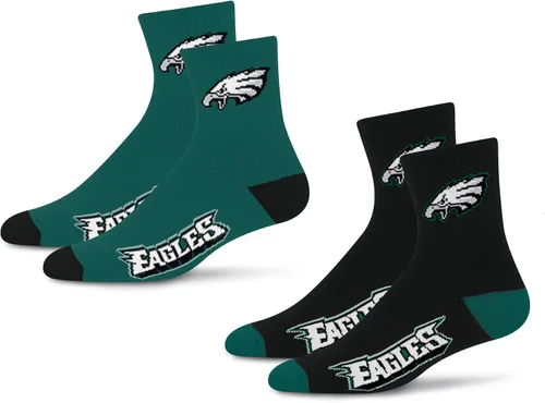 Vista 25 de For Bare Feet Calcetines quarter NFL unisex para adultos
