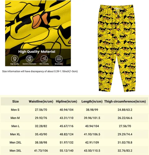 Vista 4 de Pantalones deportivos divertidos para hombre, pantalones deportivos casuales para rave, pantalones deportivos
