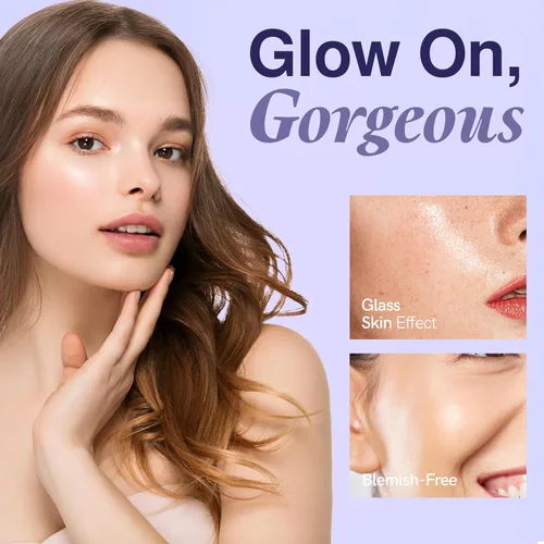 Vista 6 de Suero facial de colágeno y vitamina E, probado por dermatólogos, antienvejecimiento, cuidado de la piel coreano, hidrata, reafirma y suaviza