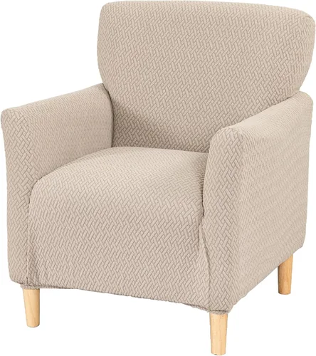 Vista 75 de Fundas elásticas para sillón, fundas estampadas para silla de banquete con brazos, fundas suaves para silla de sala de estar, protector de muebles