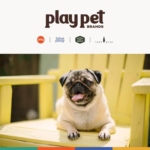 Vista 7 de P.L.A.Y. Bonitos juguetes de felpa para perros, juguete masticable duradero con temática de comida rápida, ideal para cachorros y perros pequeños