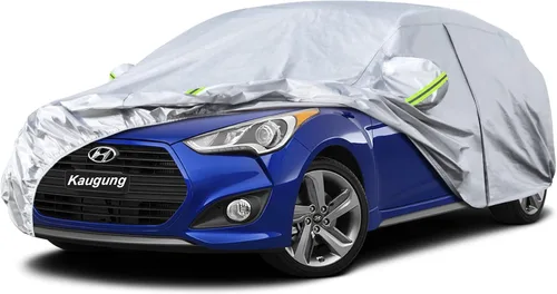 Vista 102 de Kaugung Funda para Coche de Ajuste Personalizado BMW Serie 3 E30 (1982-1994), 7 Capas Resistente al Viento Todo Clima Impermeable Cubierta Exterior