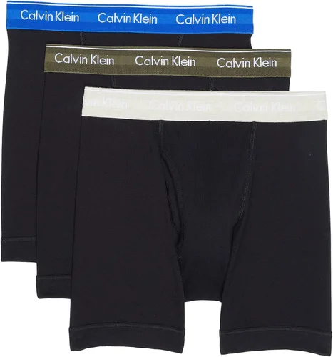 Vista 23 de Calvin Klein Calzoncillos Bóxer Brief Clásicos de Algodón para Hombre (3 unidades)