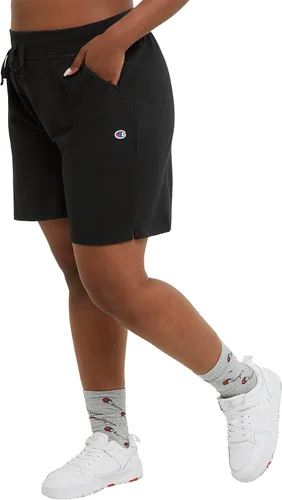Vista 3 de Champion - Pantalones cortos para mujer (talla grande)